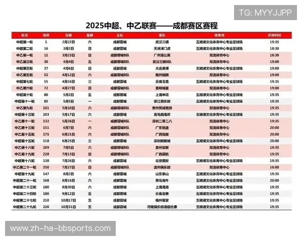 男足中超联赛完整赛程时间表 男足中超联赛完整赛程时间表